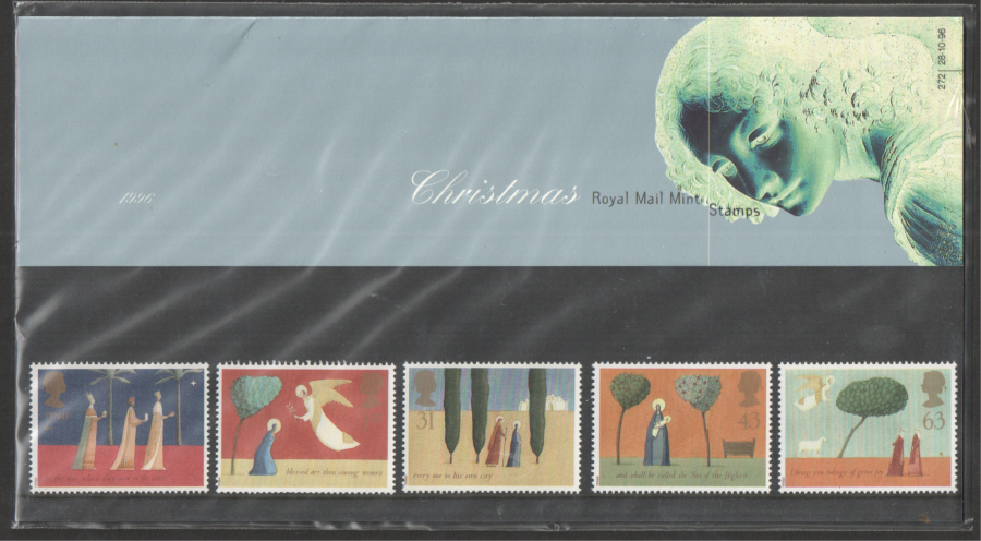 (image for) 1996 Christmas Royal Mail Presentation Pack 272 - Click Image to Close